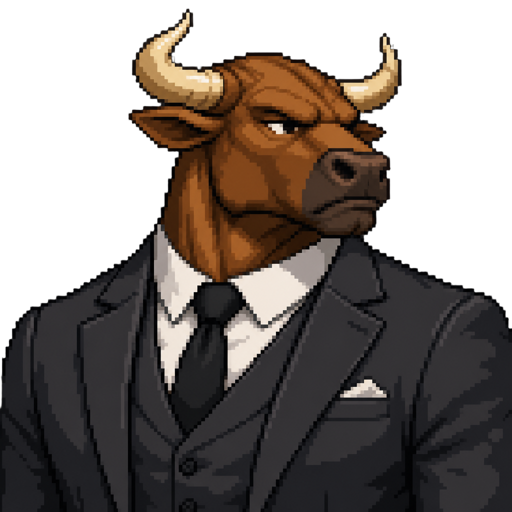 Bull agent portrait
